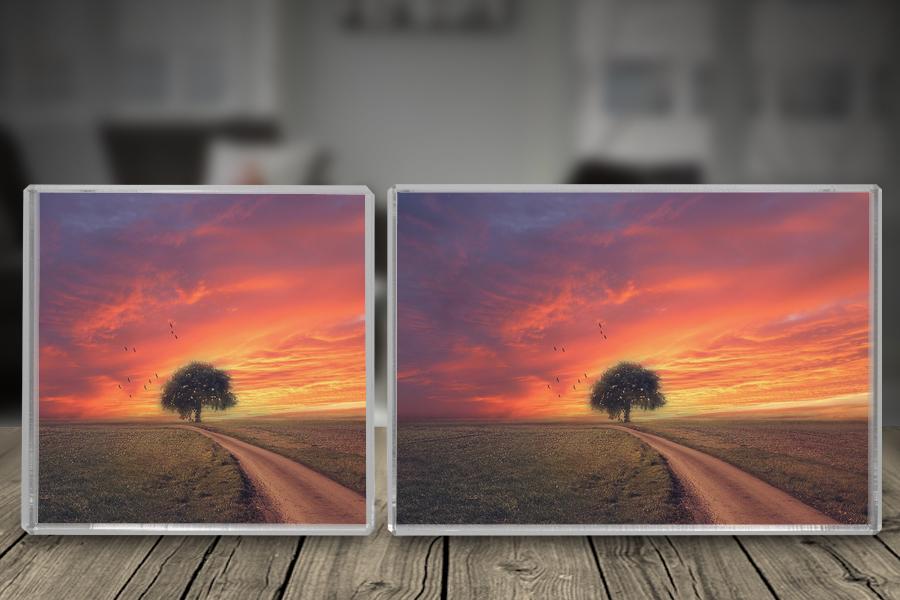 Sample of Acrylic Blocks